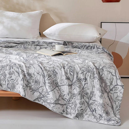 Bedspread On The Bed Summer 4 Layers Cotton