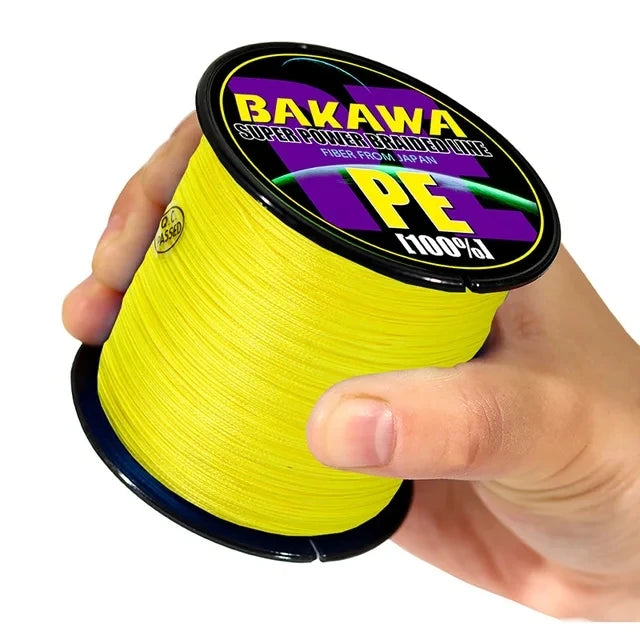 BAKAWA  4 Strands Braided Fishing Lines Multifilament Pesca