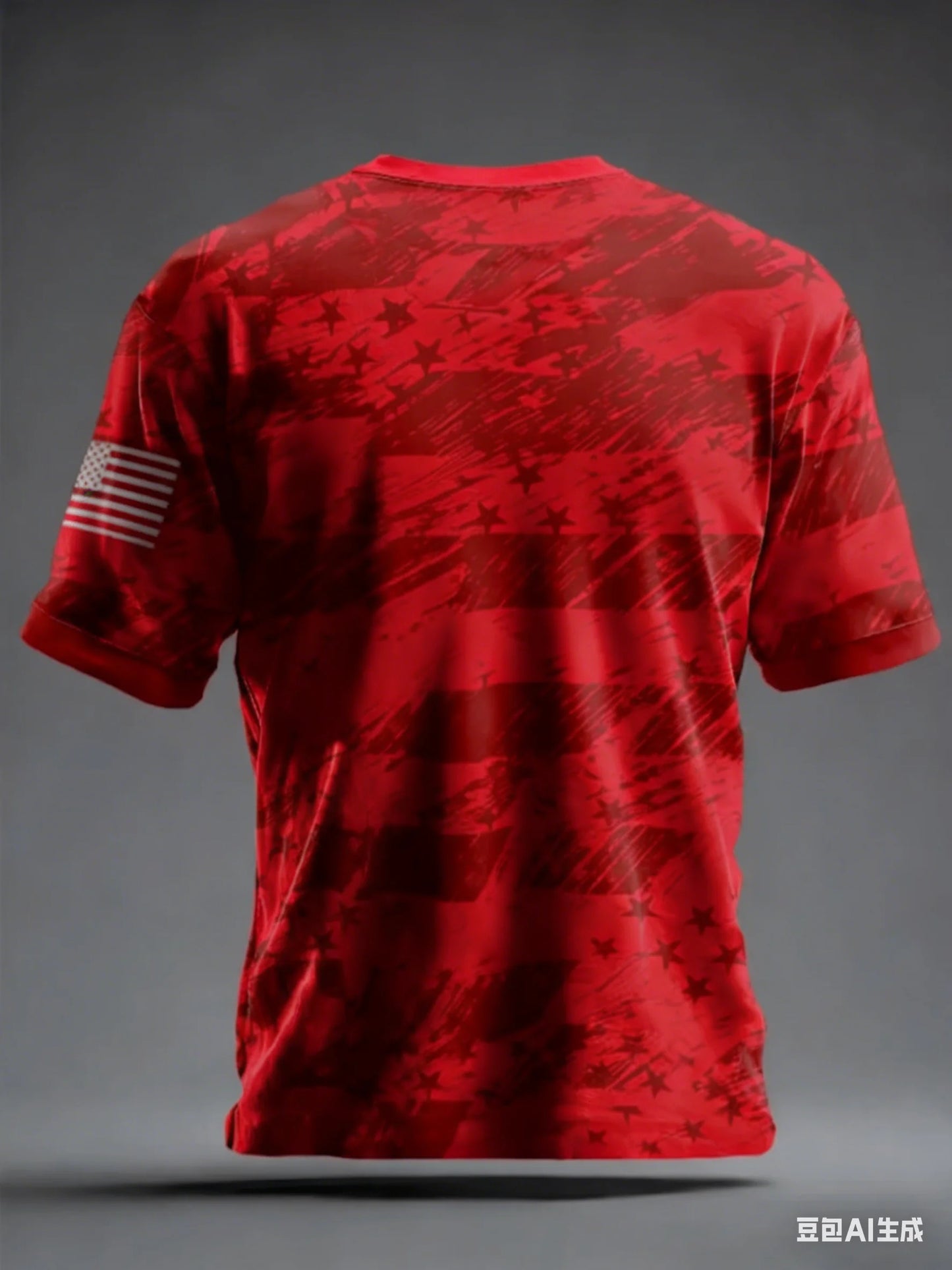 2026 USA Soccer T Shirt 3D Print American Flag Football