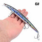 16 Colors 18cm 24g Minnow Fishing Lure Laser Crankbait