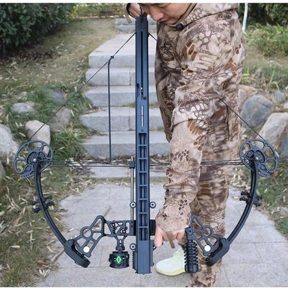 Powerful Slingshot Compound Bow Metal Hunting
