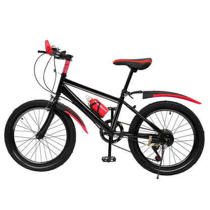 20" Mountain Bike 7 Speeds Kids Bicycle Dual-Disc Brakes