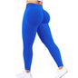Seamless Women Solid Waist Yoga Pants