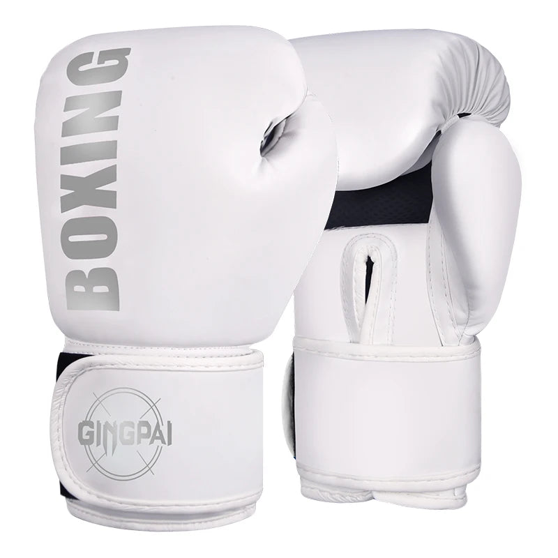 6/8/10/12oz Boxing Gloves Professional Adult Sanda Muay