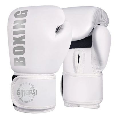 6/8/10/12oz Boxing Gloves Professional Adult Sanda Muay