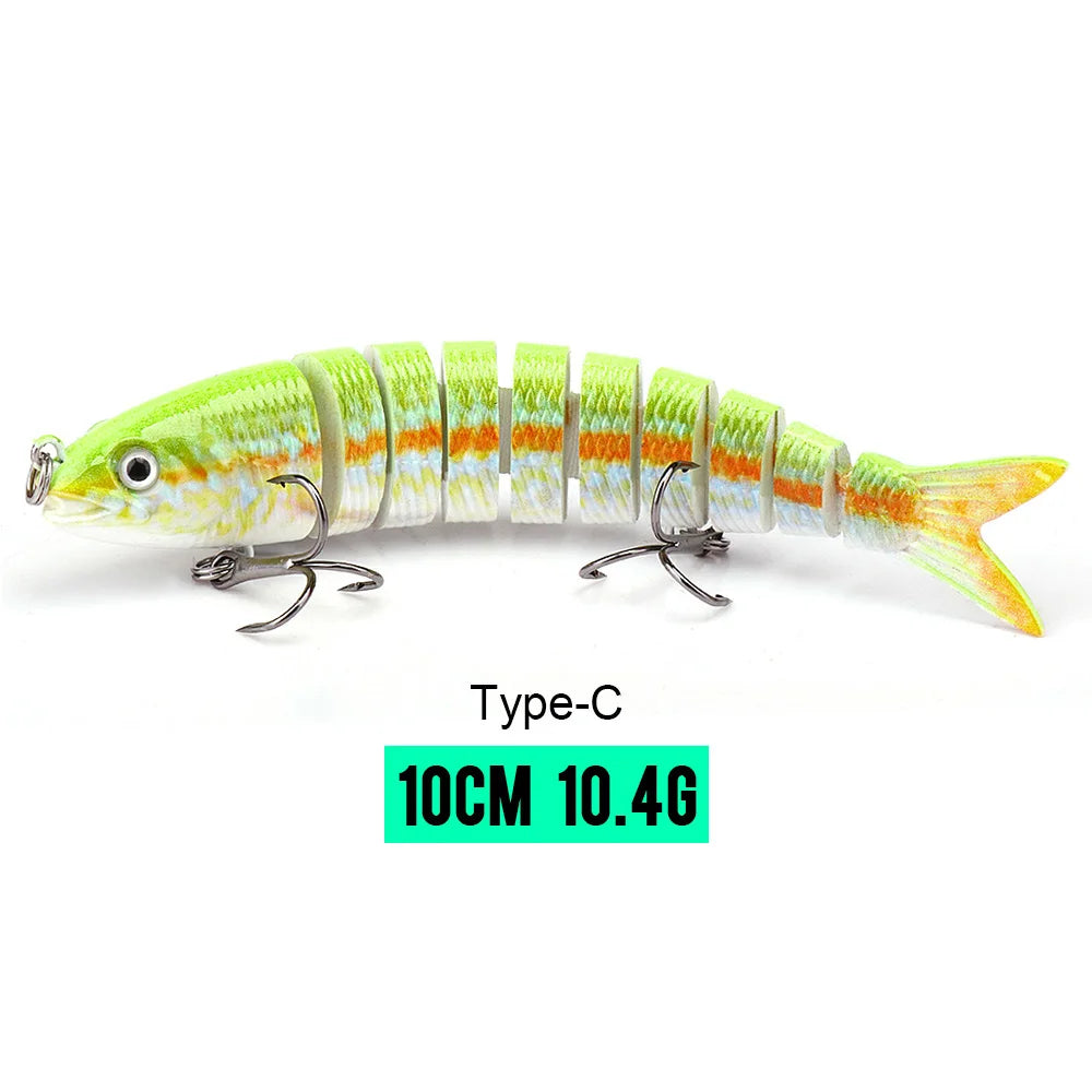 VTAVTA 10/14cm Sinking Wobblers Fishing Lures Jointed