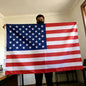 150x90cm US banner High Quality Double