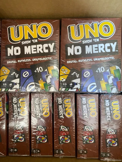 NEW Uno No mercy Game Board Games2025 UNO Cards