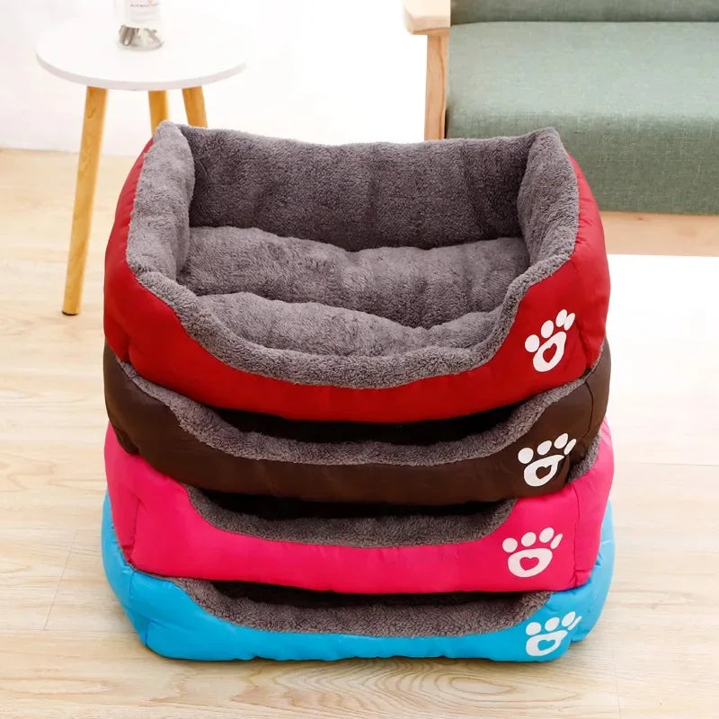 Pet Large Dog Bed Warm House Candy-colored