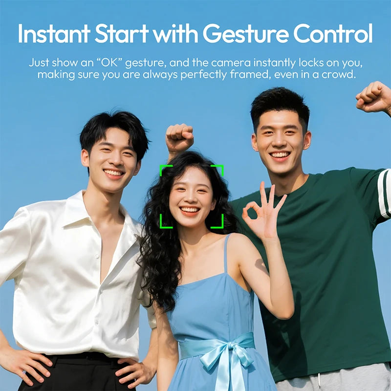 Ulanzi TT23 Auto-Tracking Selfie Stick Tripod Foaldable