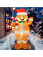 Syncfun 5 FT Christmas Gingerbread Man Inflatable Outdoor