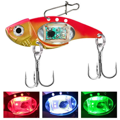 Underwater LED LIGHED VIBRATION SINKING LURE-SALTWATER