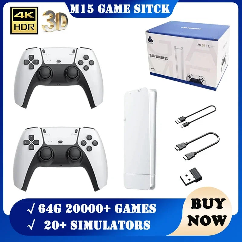 M15 Game Stick Mini TV Handheld Game Console
