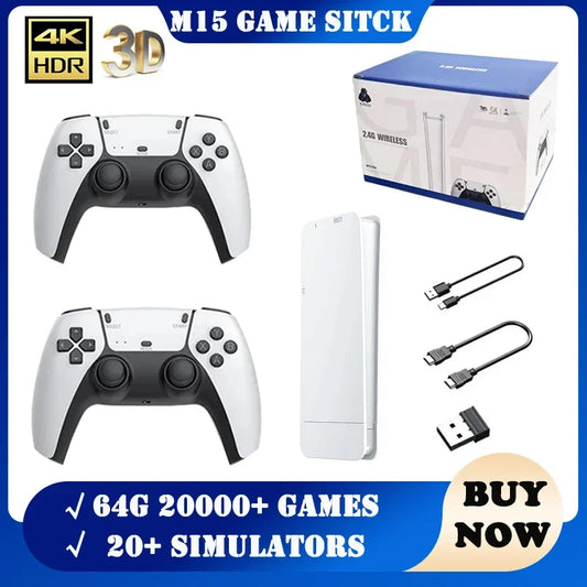 M15 Game Stick Mini TV Handheld Game Console