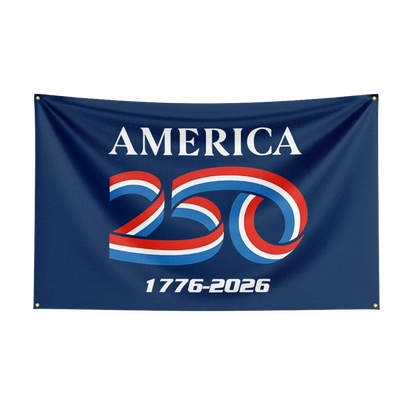 US 250th Anniversary 1776 2026 Semiquincentennial Flag,