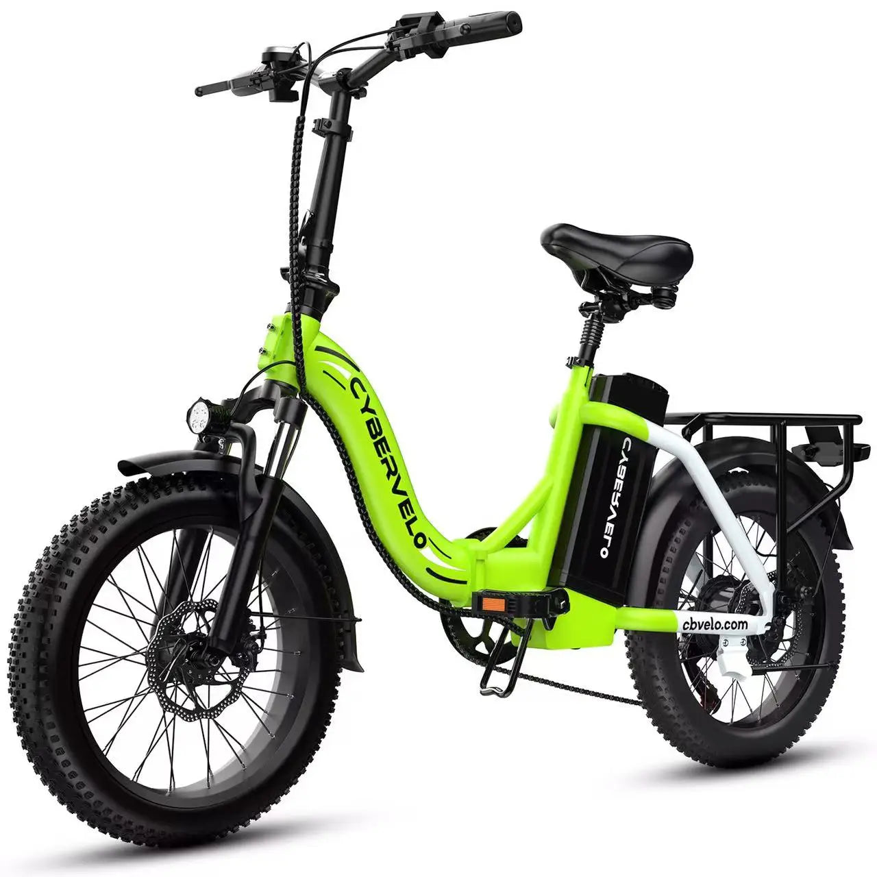 Cybervelo MARS700 1000W Folding Electric Bike,48V 20.8AH