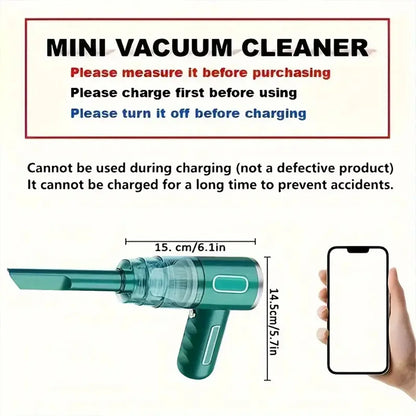 Small household vacuum cleaner, 5000Pa suction,