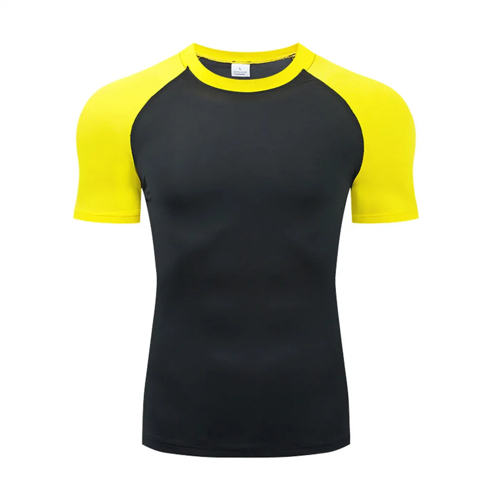 Men's T Shirt Outdoor Training Fitness Gym Jogging
