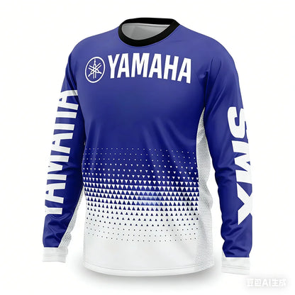 Summer YAMAHA Men Women Motorcycle Riding Suit