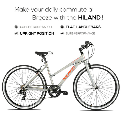 Hiland men's and women's hybrid bikes, Aluminum frame,