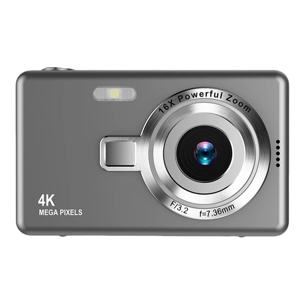 4K HD 1080P Digital Camera 96MP Portable Vlogging Camera