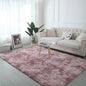 VIKAMA Tie-Dye Plush Carpet Living Room Decoration Soft Fluffy