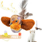 Dog Cat Interactive Ball Toy Automatic Rolling Ball Faux Tail
