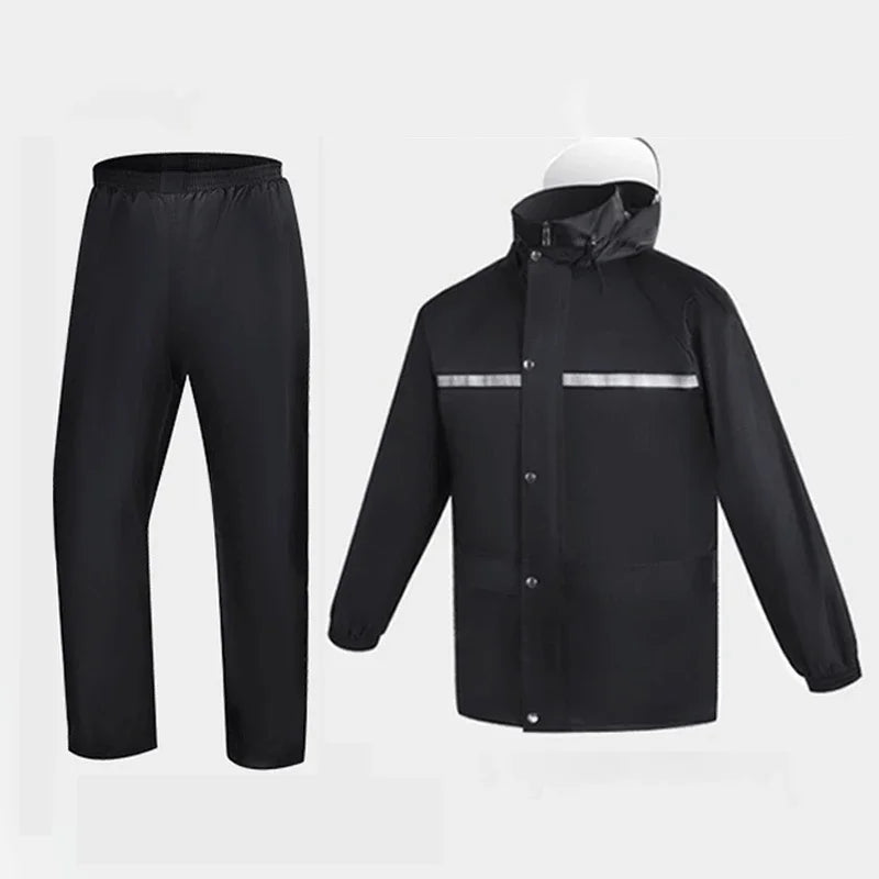 Adult Thick Waterproof RainCoat Rain Coat Motorcycle