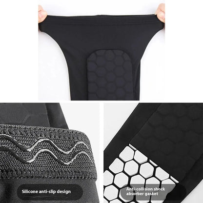 1Pcs Football Shin Guard Socks Sleeves with Foam Calf Compression