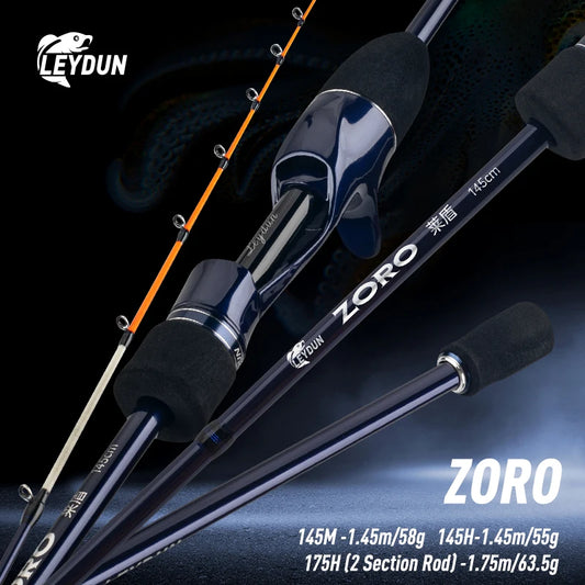 LEYDUN ZORO Light Fishing Rods 145M/H 58g/55g 175H