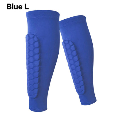 1Pcs Football Shin Guard Socks Sleeves with Foam Calf Compression