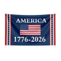 US 250th Anniversary 1776 2026 Semiquincentennial Flag,
