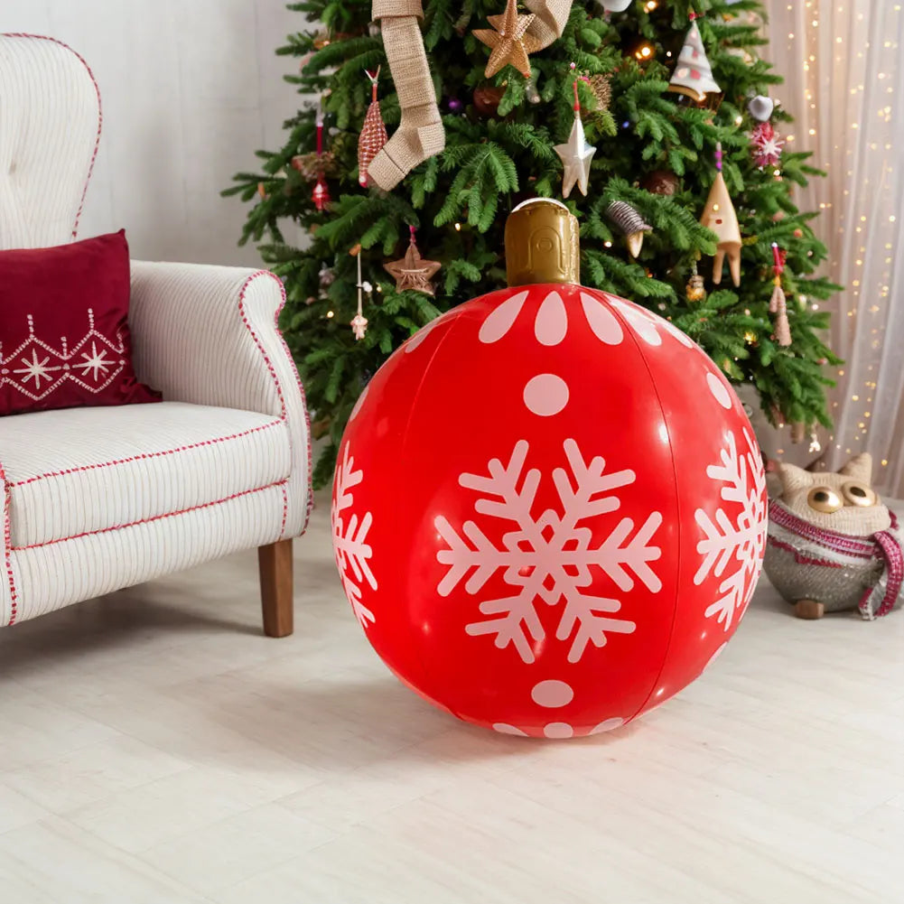 60cm Giant Inflatable Christmas Balls Light