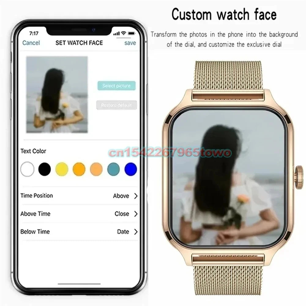 Smart Watch For Android IOS Watches 1.83inch HD Display