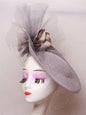 Chic Navy Fascinators Hat For Women Elegant Royal Ascot Millinery
