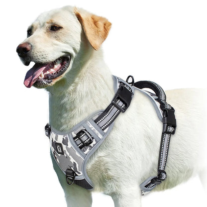 No Pull Dog Harness, Adjustable Soft Padded