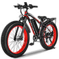 EOEOTWO E01 Electric Bike Adult 26" Fat Tire 1500W Peak Motor