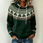 st patricks day women hoodie green clover