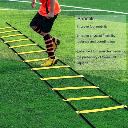1 Set Soccer Training Agility Ladder , Spikes, Obstacles