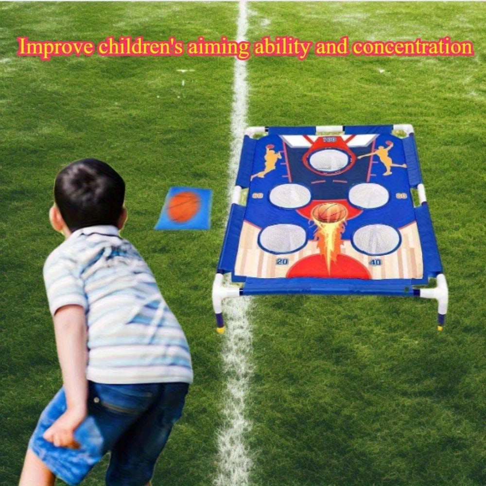Sandbag Throwing Game, Portable Adult Toys for Boys and Girls