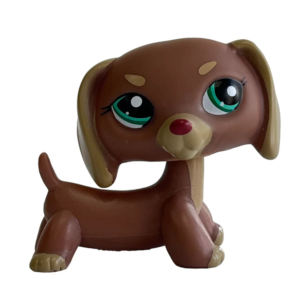Rare pet toy Stands Short Hair Kitten Dog Dachshund Collie