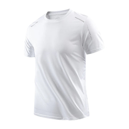 CHRLCK Men's Running Quick Drying T-shirts Breathable