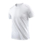 CHRLCK Men's Running Quick Drying T-shirts Breathable
