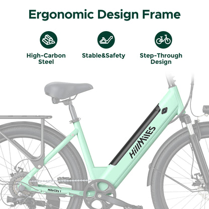 ENGWE HillMiles MileCity 1 26'' Commuter Electric Bicycle