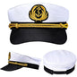 652F Navy Marine Hat Yacht Captain Hat Sailor Captain Costume