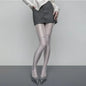 Women's Slim Solid Tights High Waist