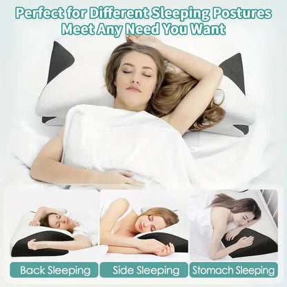Butterfly Sleep Memory Neck Pillow Slow Rebound Comfortable