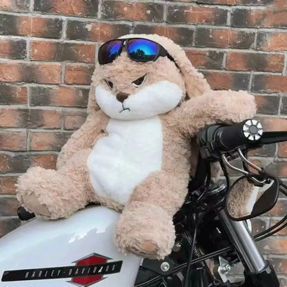 Large Size Angry Rabbit Plush Toy Cute Animal Plushie