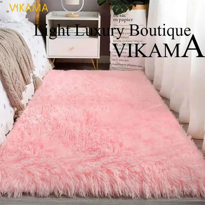 VIKAMA Silk wool Solid Colour Living Room Bedroom