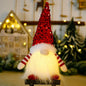 1~2pcs Gnome Christmas Decorations 30cm Light Up